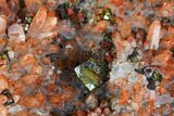 Hematite Encrusted Quartz with Pyrite - China #112402-2